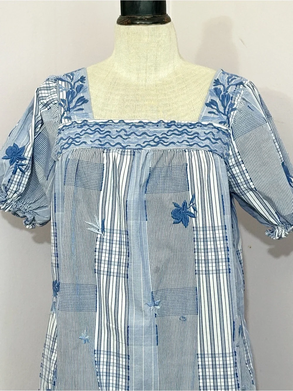 Johnny Was Marbella Square Neck Dress XS - Picture 8 of 13